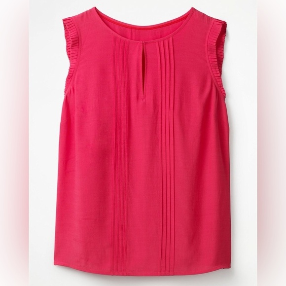 Boden Tops - EUC Boden Clara Sleeveless Blouse - Pink - Size 6